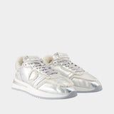 Tropez 2.1 Low Sneakers - Philippe Model - Leather - Silver