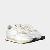 Blville Low Sneakers - Philippe Model - Leather - Silver