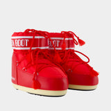 Icon Low Ankle Boots - Moon Boot - Synthetic - Red