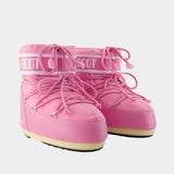 Icon Low Ankle Boots - Moon Boot - Synthetic - Pink