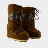 Icon Fleece Boots - Moon Boot - Synthetic - Brown
