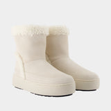 Tina boots - Moon Boot - Leather - White