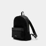 Core Round Backpack - OFF WHITE - Nylon - Black
