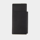 Passport Holder - Balenciaga - Leather - Black