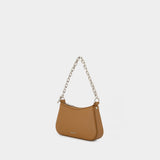 T-Bar Mini Purse - Alexander McQueen - Leather - Brown