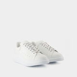 Sneakers Oversized - Alexander McQueen - Leather - White