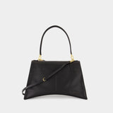 Hourglss Soft Medium Purse - Balenciaga - Leather - Black
