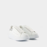 Sneakers Oversized - Alexander McQueen - Leather - White