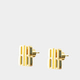 Nano Stud Xs Earrings - Balenciaga - Metal - Gold