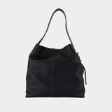 T-Bar Sling Shopper Bag - Alexander McQueen - Leather - Black