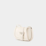 T-Bar Satchel Mini Purse - Alexander McQueen - Leather - White