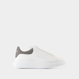 Sneakers Oversized - Alexander McQueen - Leather - White