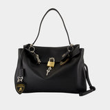 Rodeo Top Handle Large Purse - Balenciaga - Leather - Black