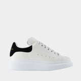 Oversized sneakers - Alexander McQueen - Leather - White/Black