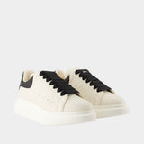 Oversized Sneakers - Alexander McQueen - Leather - White