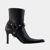 City Ha. H090 Ankle Boots - Balenciaga - Leather - Black