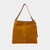 T-Bar Sling Shopper Bag - Alexander McQueen - Leather - Brown