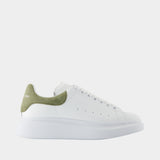 Oversized Sneakers - Alexander McQueen - Leather - Khaki