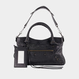 Le City First Shoulder Bag - Balenciaga - Leather - Black