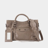 Le City Bag M - Balenciaga - Leather - Brown