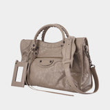 Le City Bag M - Balenciaga - Leather - Brown