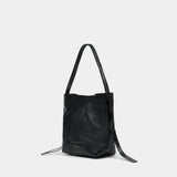 Hobo Small Shoulder Bag - Marni - Leather - Black