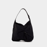 Angular Crossbody - YOHJI YAMAMOTO - Leather - Black