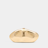 The Caldera Clutch - Cult Gaia - Leather - Gold