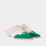 Gobi Mules - Camper - Leather - Pink