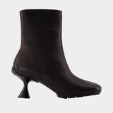 Gobi ankle boots - Camper - Leather - Black