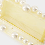 Eos Clutch - Cult Gaia - Acrylic - Ivory