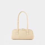 Soft Shoulder Bag Boston Ew - Margesherwood - Leather - Yellow