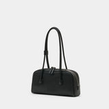 Soft Baguette Shoulder Bag - Margesherwood - Leather - Black