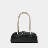 Soft Baguette Mini Bag - Margesherwood - Leather - Black