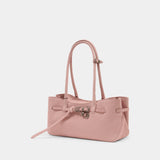 Grandma Used Shoulder Bag - Margesherwood - Leather - Pink