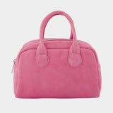 Soft Bowling Bag - Margesherwood - Leather - Pink