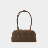 Soft Shoulder Bag Boston Ew - Margesherwood - Leather - Black