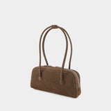 Soft Shoulder Bag Boston Ew - Margesherwood - Leather - Black