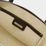 Zip Brocle Mini Shoulder Bag - Osoi - Leather - Brown