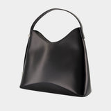 Egg Shoulder Bag - Osoi - Leather - Black