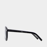 Sl 596 Dune Sunglasses - Saint Laurent - Acetate - Black
