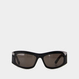 Bb0395s Sunglasses - Balenciaga - Acetate - Black