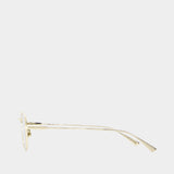 Sl 97 Sunglasses - Saint Laurent - Metal - Gold