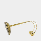 Bv1436s Sunglasses - Bottega Veneta - Metal - Yellow