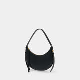 Romy Half Moon Purse - Tory Burch - Leather - Black