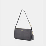 Natural Plaza Shoulder Bag - Coach - Leather - Black