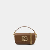 Vitello Liscio Oro Purse - Dolce&Gabbana - Leather - Brown