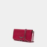 Rock Vintage Crossbody - Zadig & Voltaire - Leather - Pink