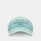 Cap - Acne Studios - Cotton - Blue