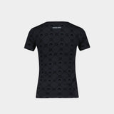 Moonogram Baby Fit T-Shirt - Marine Serre - Cotton - Black